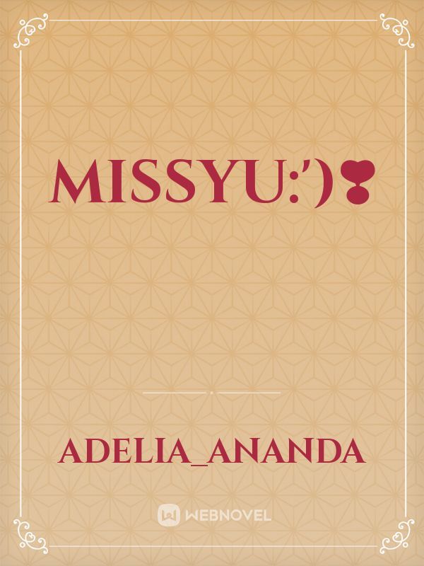 missyu:')❣️ Book