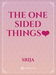 The One Sided Things❤️ Book