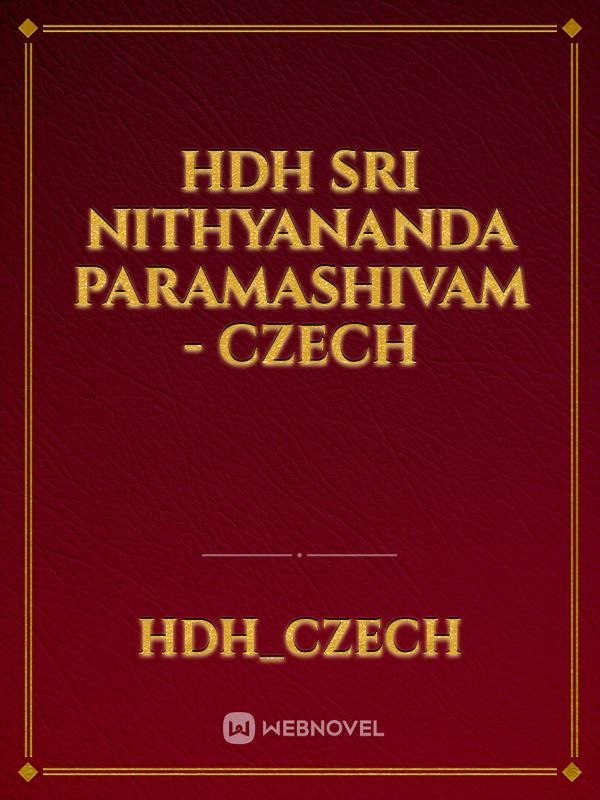 HDH Sri Nithyananda Paramashivam - Czech