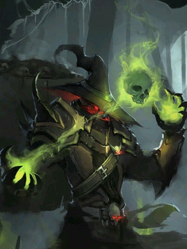 Master Menacing and Mysterious Spell Caster necromancer 