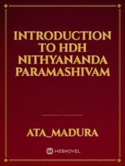 Introduction to HDH Nithyananda Paramashivam Book