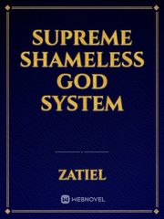 Supreme Shameless God System Book