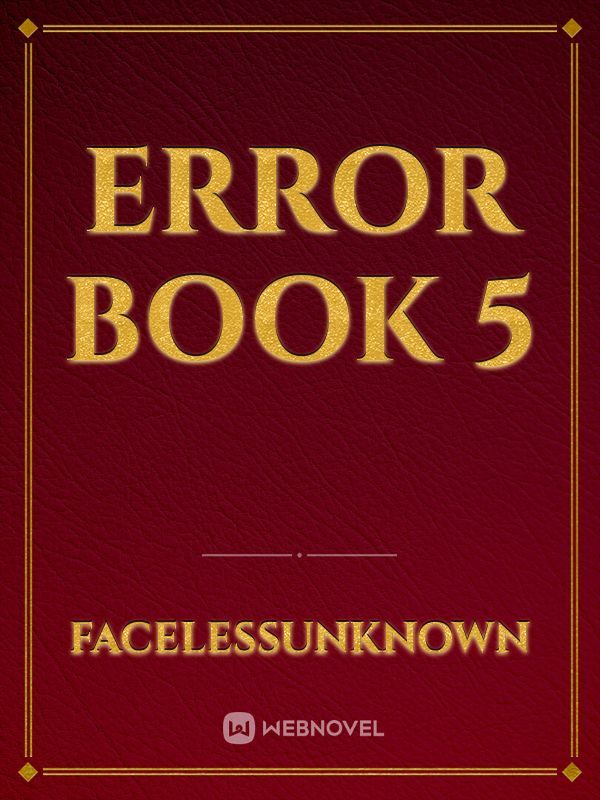 Error book 5 Book