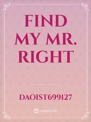 Find my Mr. Right Book