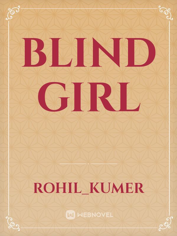 blind girl
