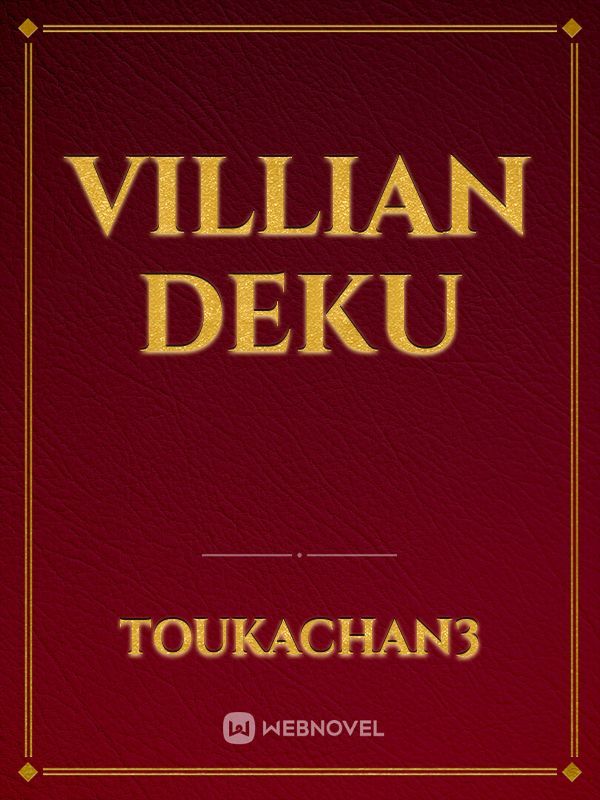 villian deku Book
