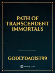 Path of transcendent Immortals Book
