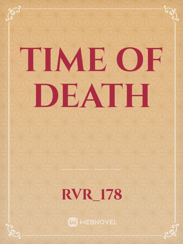 Time of Death Book