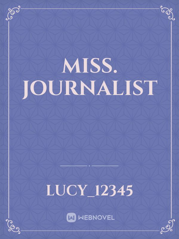 Miss. Journalist Book