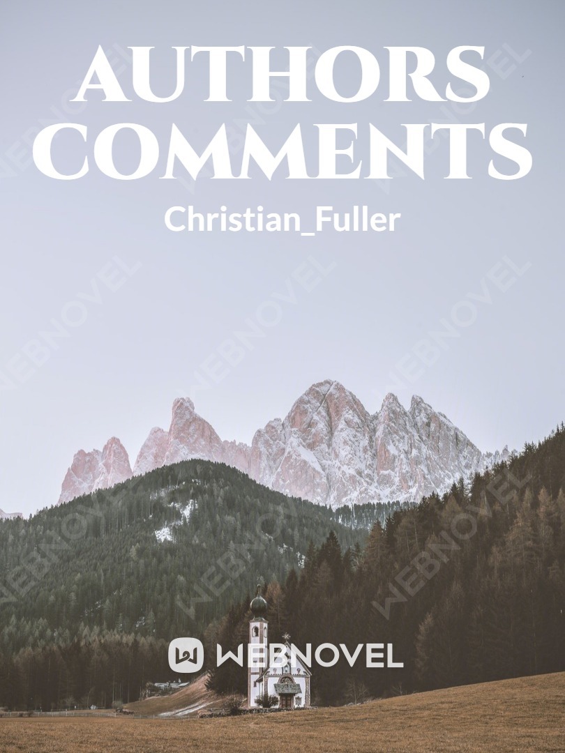 Authors comments
