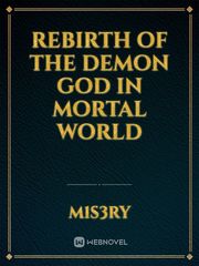 Rebirth of The Demon God in Mortal World Book