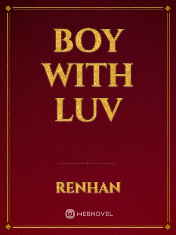 BOY  WITH LUV Book