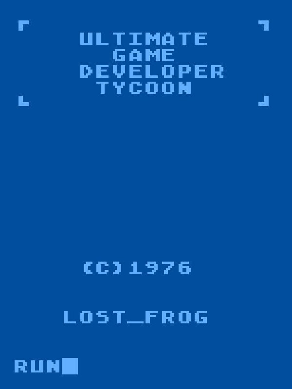 Ultimate Game Developer Tycoon: 8bit Book