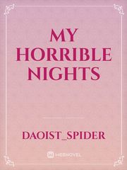 My Horrible Nights Book
