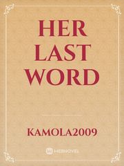 her last word Book