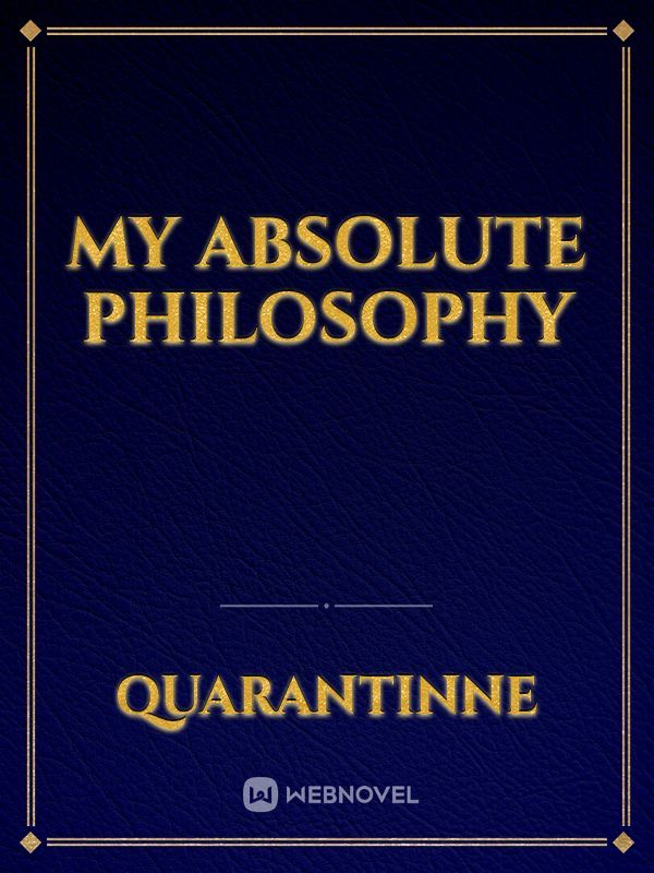 My Absolute Philosophy Book