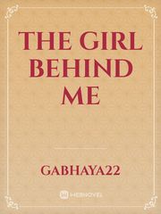 The girl behind me Book