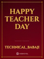 HAPPY TEACHER DAY Book