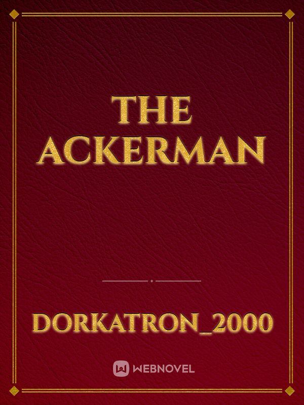 The Ackerman