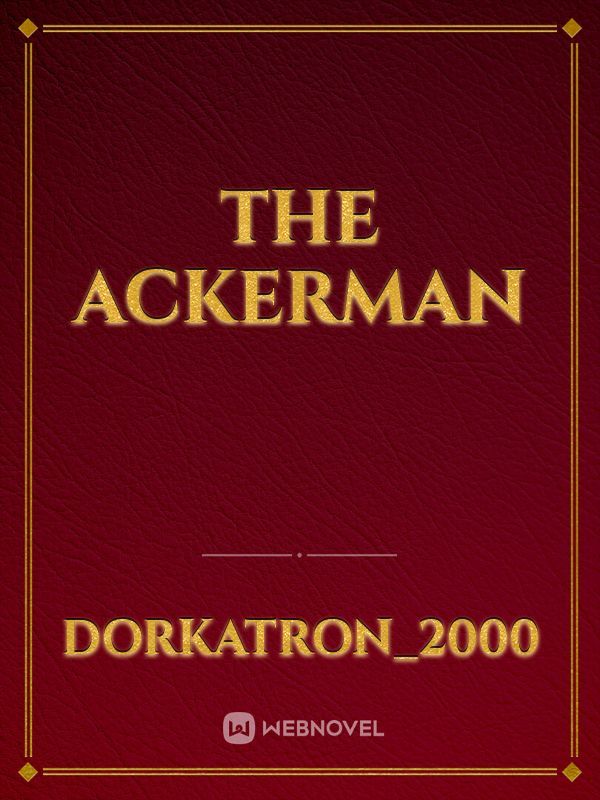 The Ackerman Book