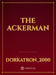 The Ackerman Book
