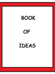 BOOK OF IDEAS Book
