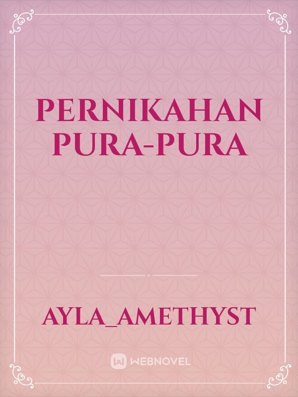 Pernikahan Pura-Pura Book