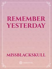 Remember Yesterday Book