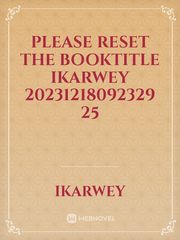 please reset the booktitle ikarwey 20231218092329 25 Book