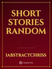 Short Stories Random Book
