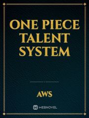 One Piece Talent System Book