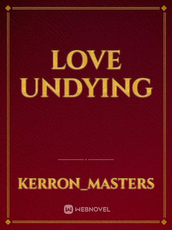 Love Undying Book