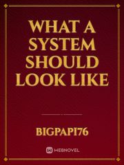 What a System Should Look Like Book