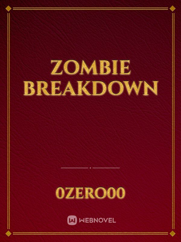 Zombie breakdown Book