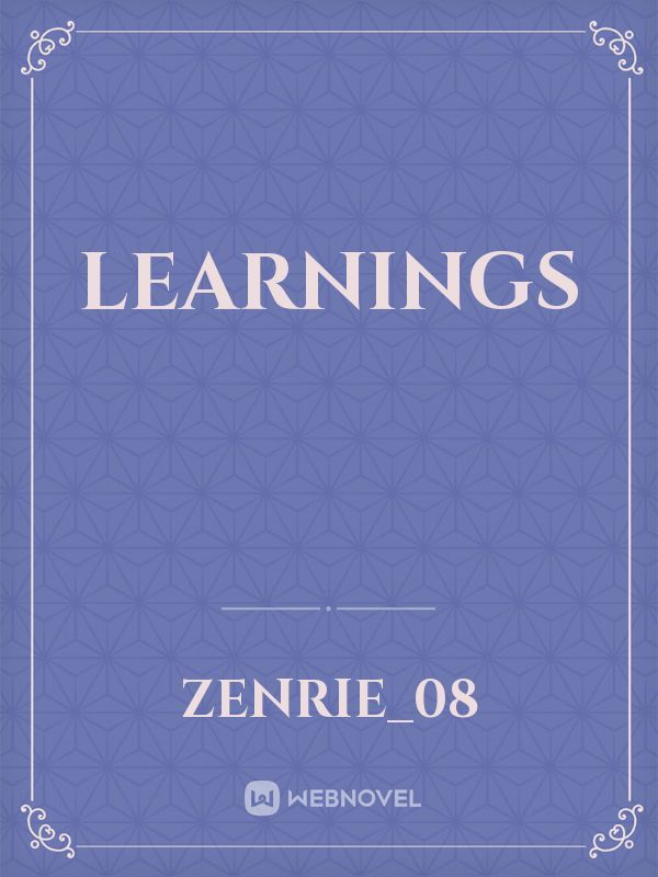 Learnings Book