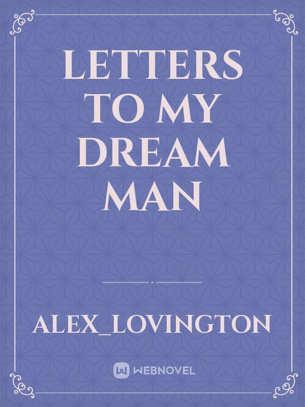 Letters to my Dream Man Book