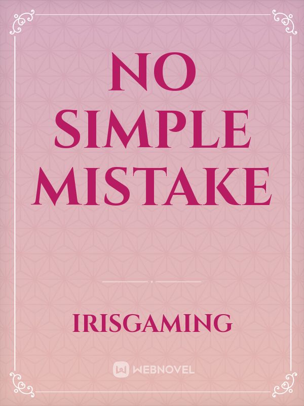 No simple mistake Book