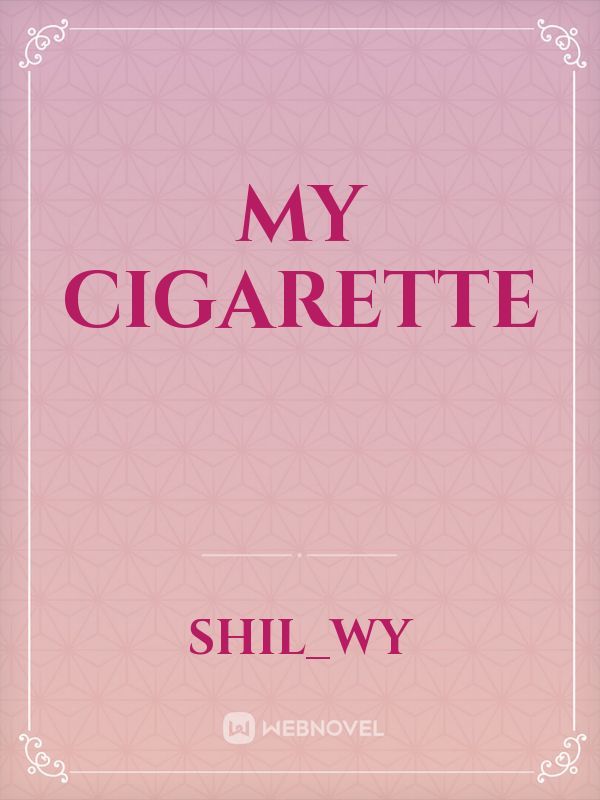 My Cigarette Book