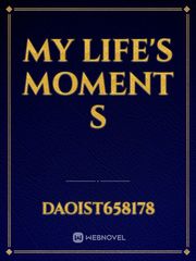 my life's moment s Book