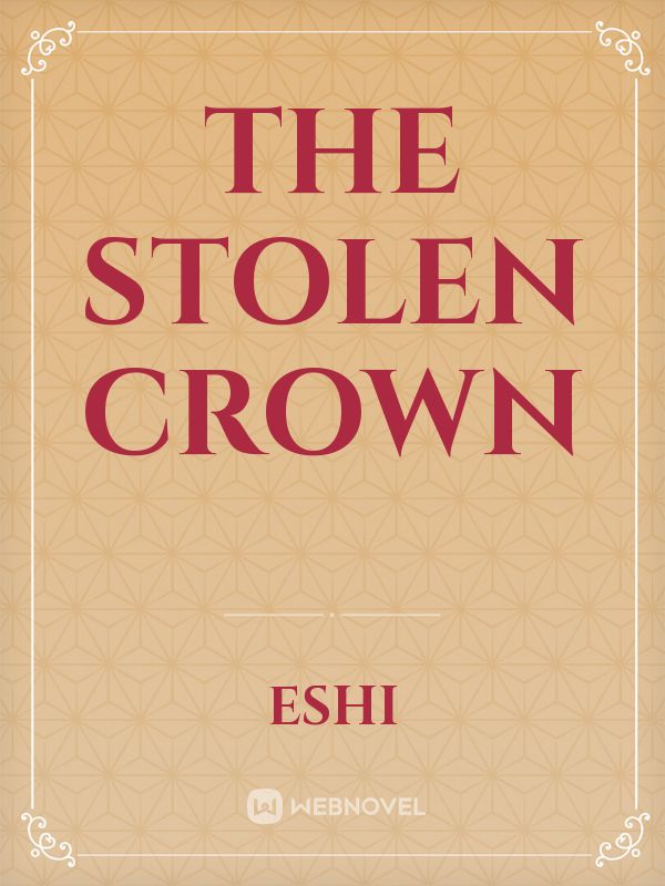 The stolen crown Book