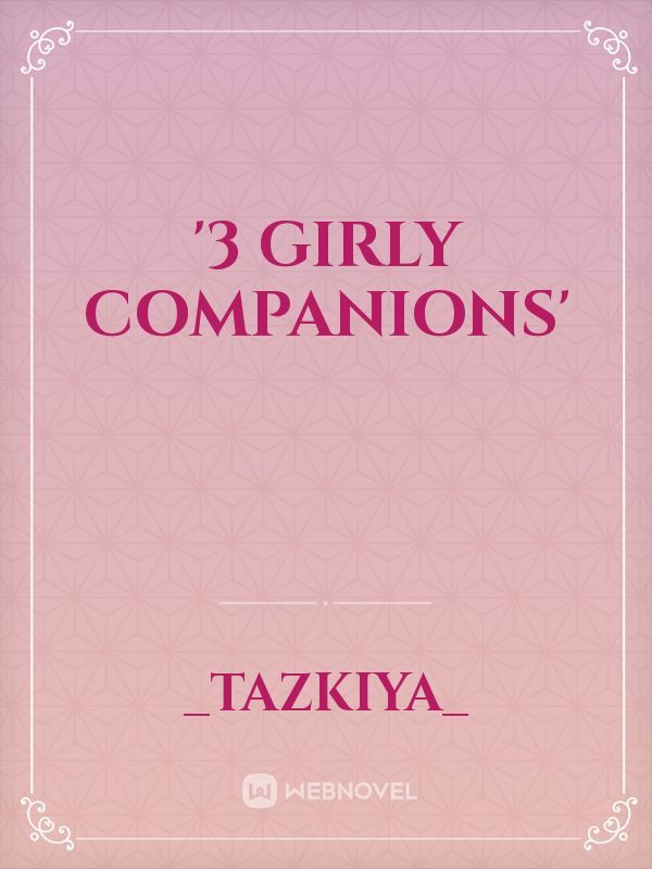 '3 Girly Companions' Book