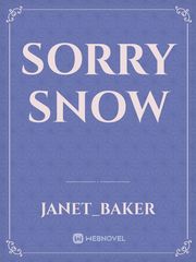 Sorry snow Book