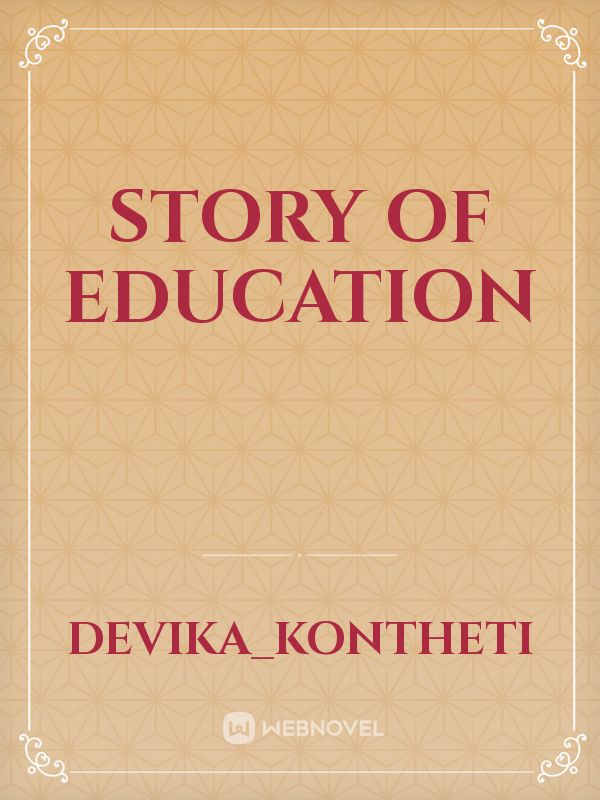 story of education