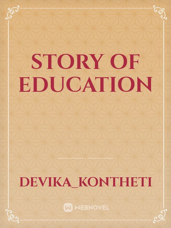 story of education Book