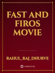 fast and firos movie Book