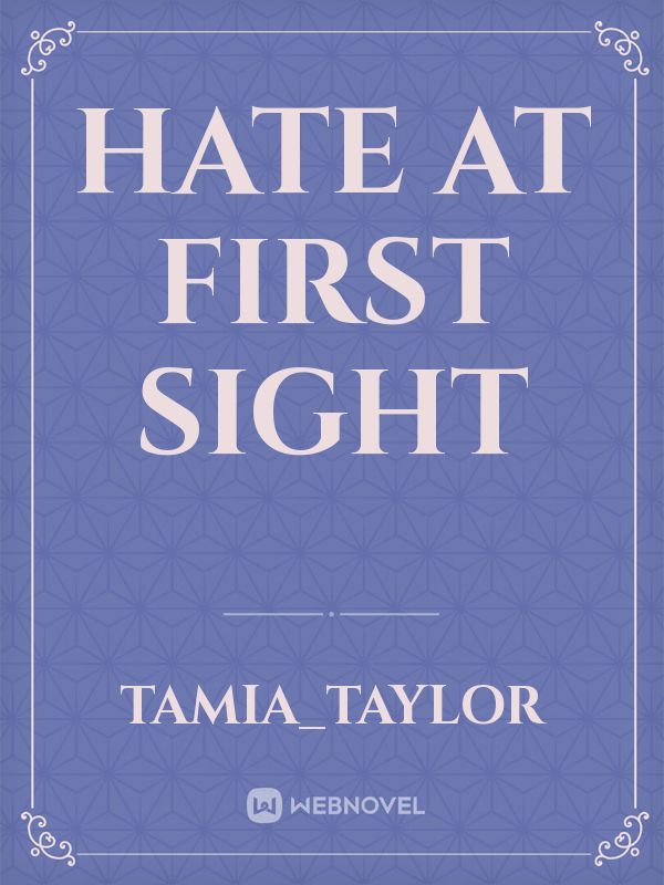 Hate at first sight Book