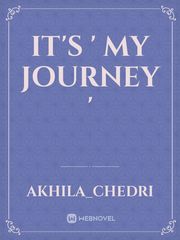 it's ' My journey ' Book