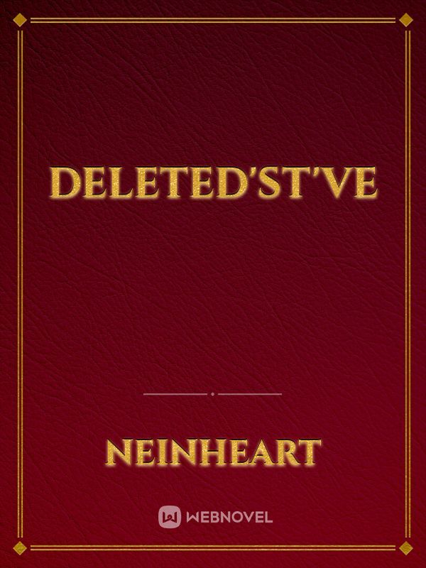 deleted'st've Book