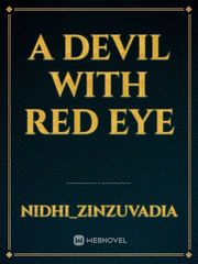 a devil with red eye Book