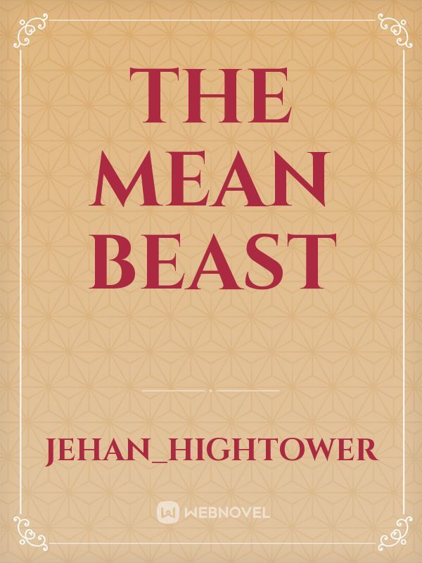 the mean beast Book
